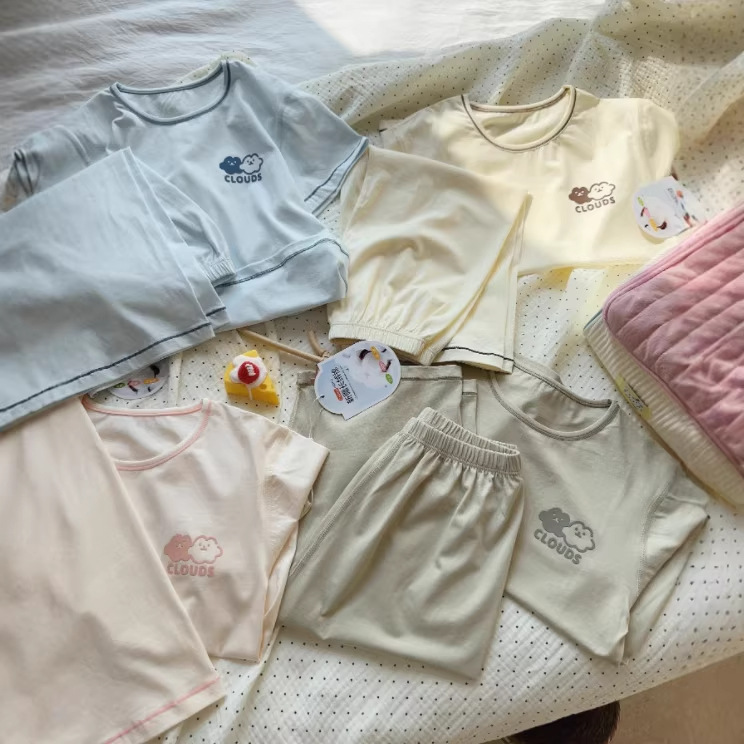 2026 Spring/Summer Children's Short-Sleeve Pajama Set for Older Kids, Breathable, Comfortable, Versatile, Hot-Selling Bestseller ​