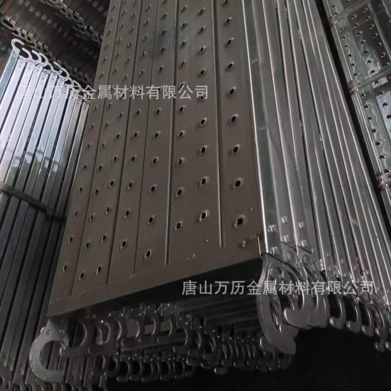 3米4米5米6米钢跳板热镀锌建筑工地走道板加厚带挂钩脚手板现货