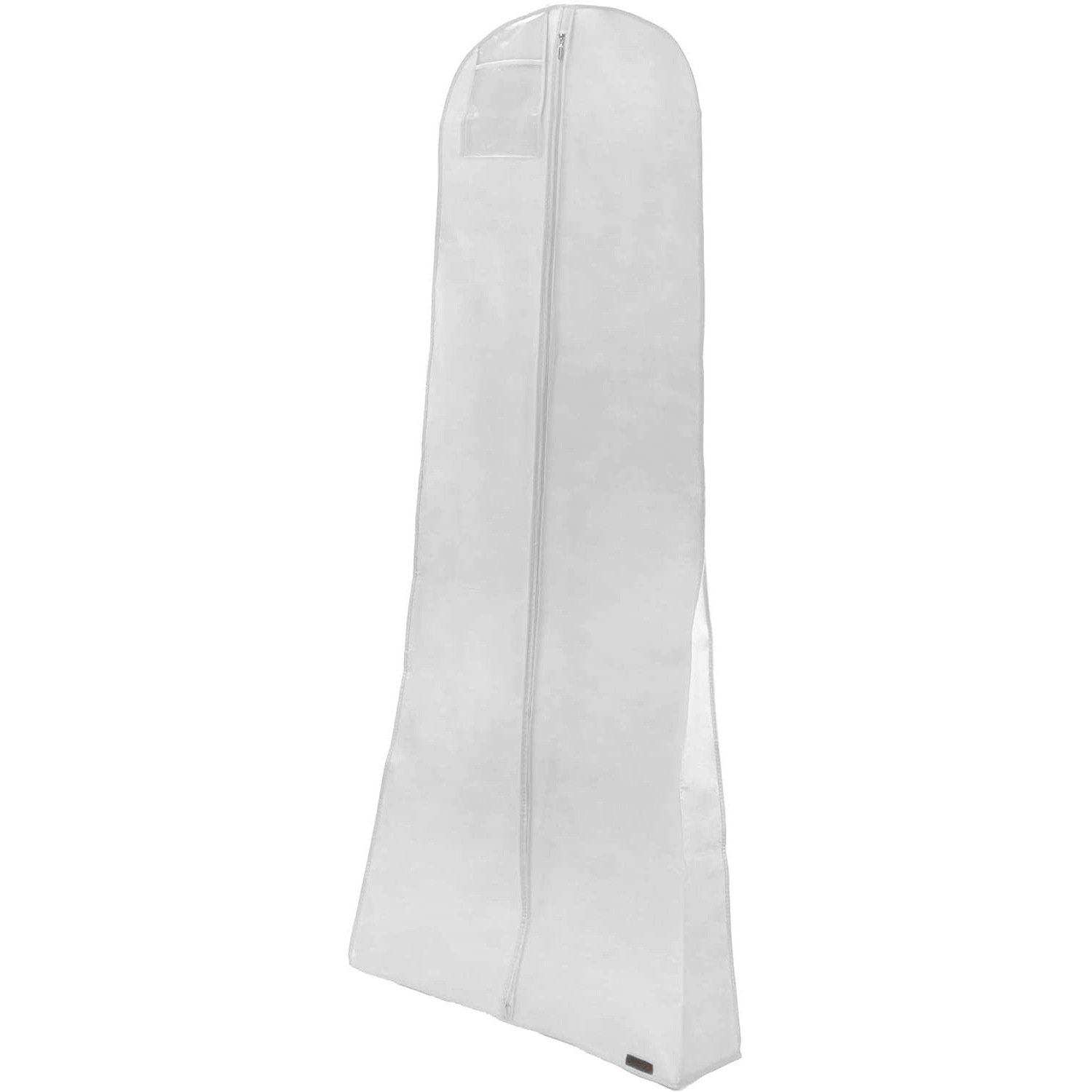 Cubierta de polvo de vestido de boda gruesa de doble capa cubierta de polvo de vestido extendida ropa grande bolsa de polvo bolsa de almacenamiento colgante transparente