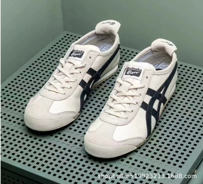 Onitsuka Tiger, верхняя кожаная канвасовая обувь, спортивная, Putian, дышащий низкий топ