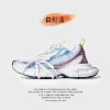 Ten generations of daddy shoes magic white red and blue