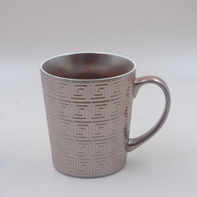 多种款式北欧复古金属釉陶瓷马克杯牛奶杯家用办公室茶杯子