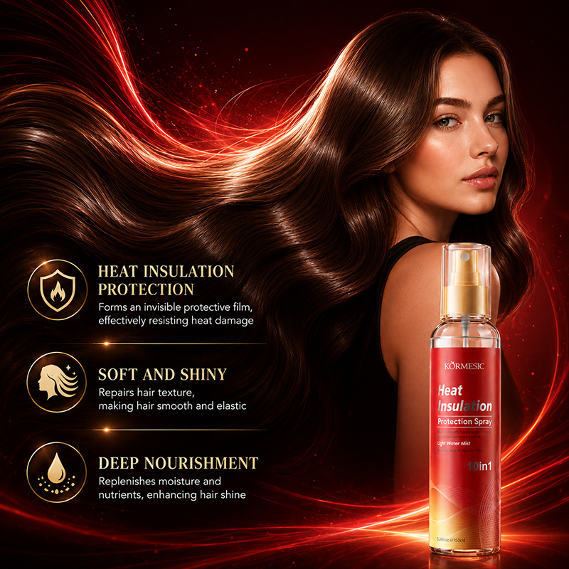 KORMESIC Cross-border 10 en 1 Hair Isolation Spray Protector Spray para el cuidado de la cabeza image 4