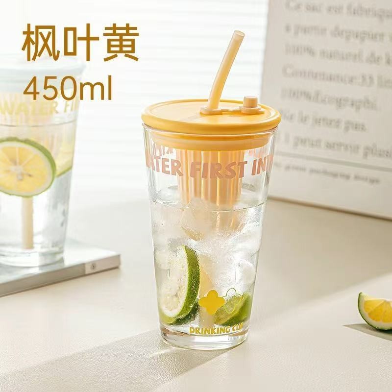 萌感觉单杯系列创意玻璃吸管杯商务会议签到随手礼品玻璃杯批发|undefined