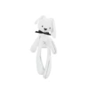 White bow tie, rabbit