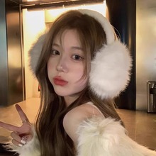 保暖耳罩女冬可爱风简约耳捂子学生可折叠防冻耳朵套韩版毛绒耳包