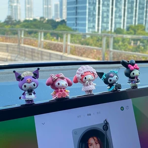 Kuromi Avtomobil Daxili Aksesuarları, Mərkəzi Konsol Sanrio Bəzəkləri Qadınlar Üçün