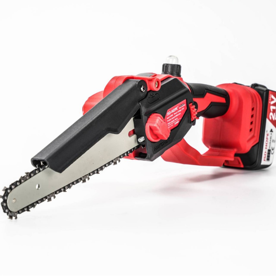 锂电电链锯家用无线锂电锯充电式木工电锯便携式迷你电锯批发跨境