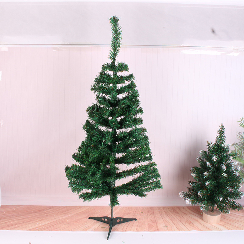 Cifrado PVC verde 4560 / 90cm árbol de Navidad decoración artificial árbol de Navidad verde