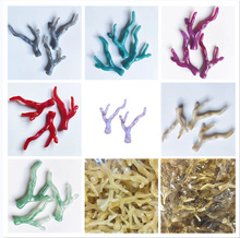 亚克力仿珊瑚树杈46x33mm瑶妹鹿角 DIY手工项链头饰饰品配件批发