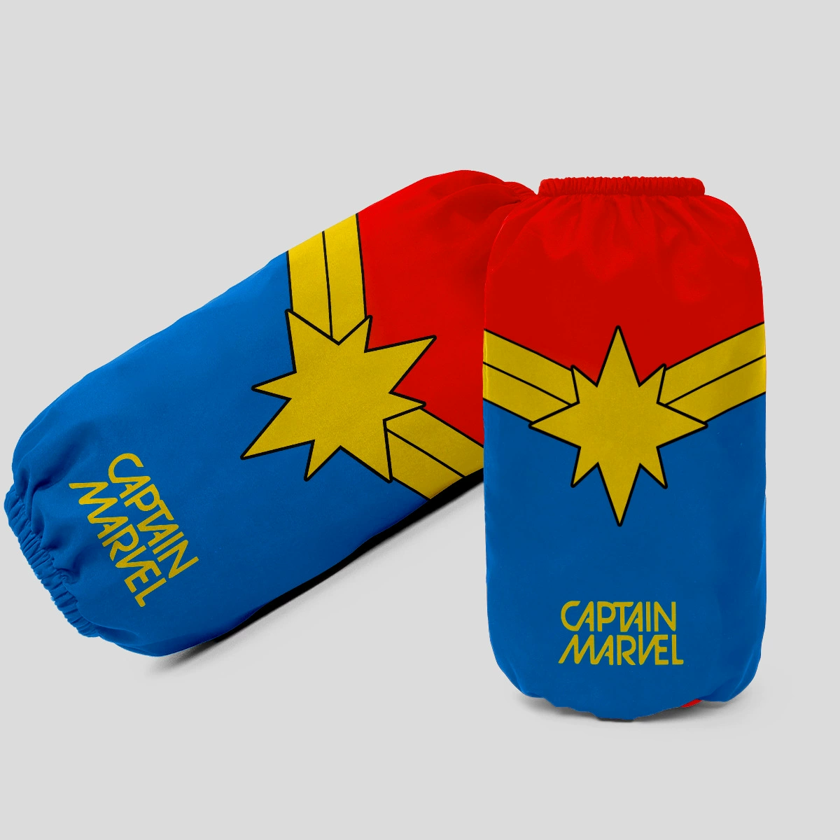 Осенние и зимние Студенты пишут анти-пятно рукав мультфильм милые дети водонепроницаемые эластичные мальчики и девочки рукав капитан Америка