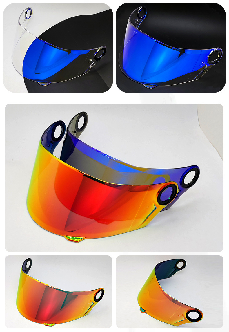 Ff358/396/300 Motorcycle Helmet Lens Anti-Fog Film Anti-Fog Patch Discoloration Film Day and Night Universal Mask
