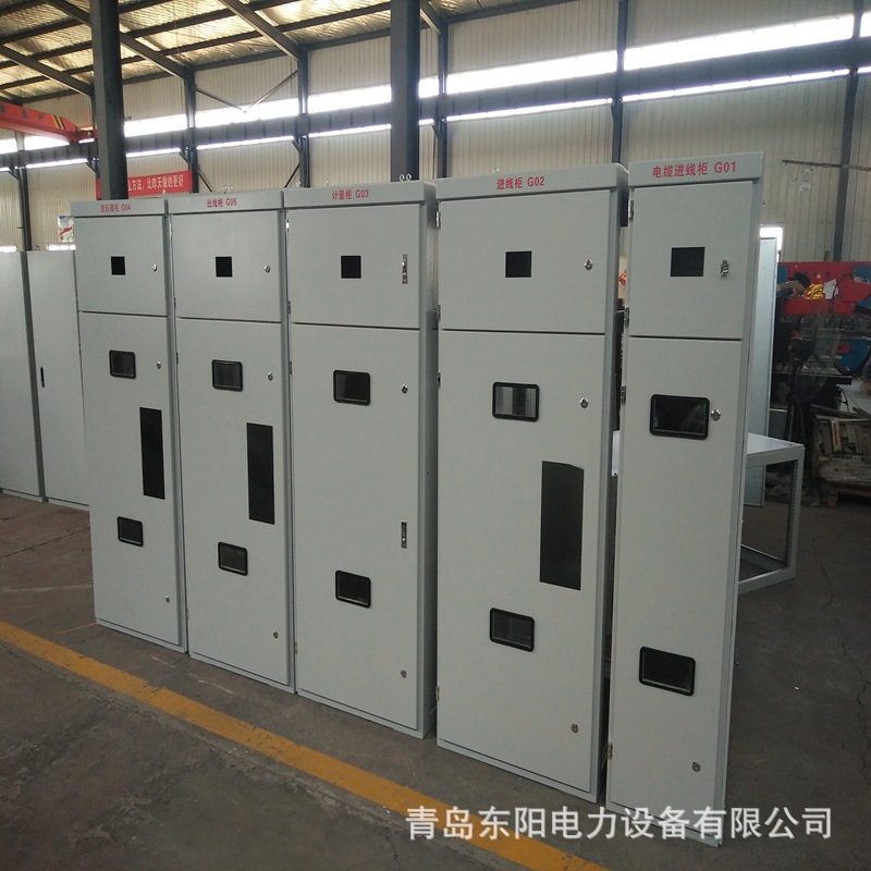 加工高压柜成套开关柜高压配电柜落地移动动力柜plc电气控制柜