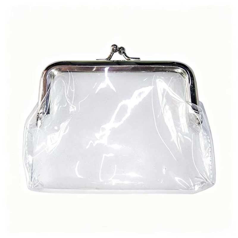 Coin Purse, Portable Card Holder and Pvc Transparent Card Keychain Case 4inch Pvc Material