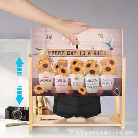 创意跨境机顶盒置物架免打孔电线排插整理多功能路由器收纳盒