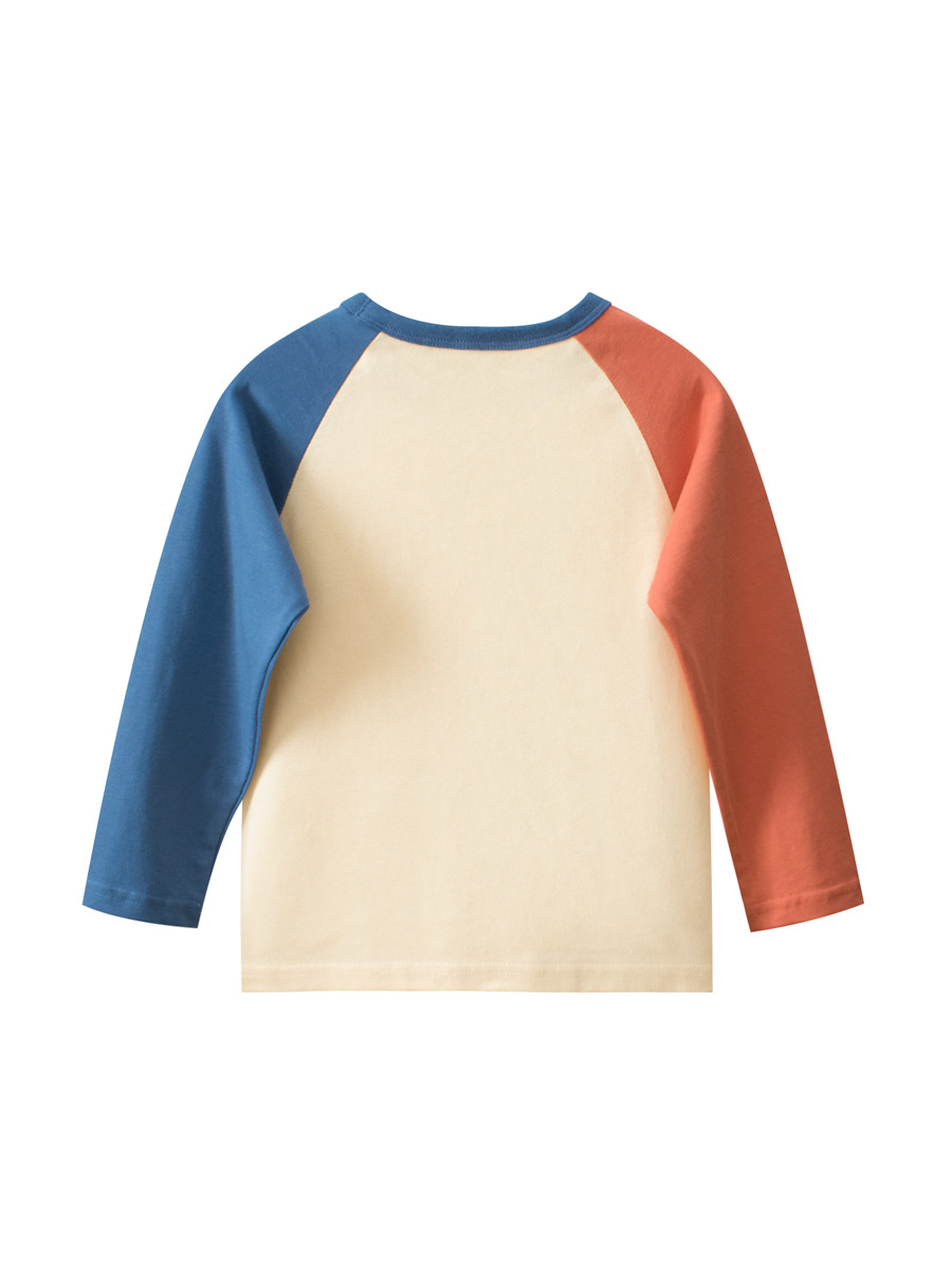 27kids otoño nueva ropa para niños al por mayor camiseta de manga larga para niños camisa de fondo para hombres ropa de bebé image 6