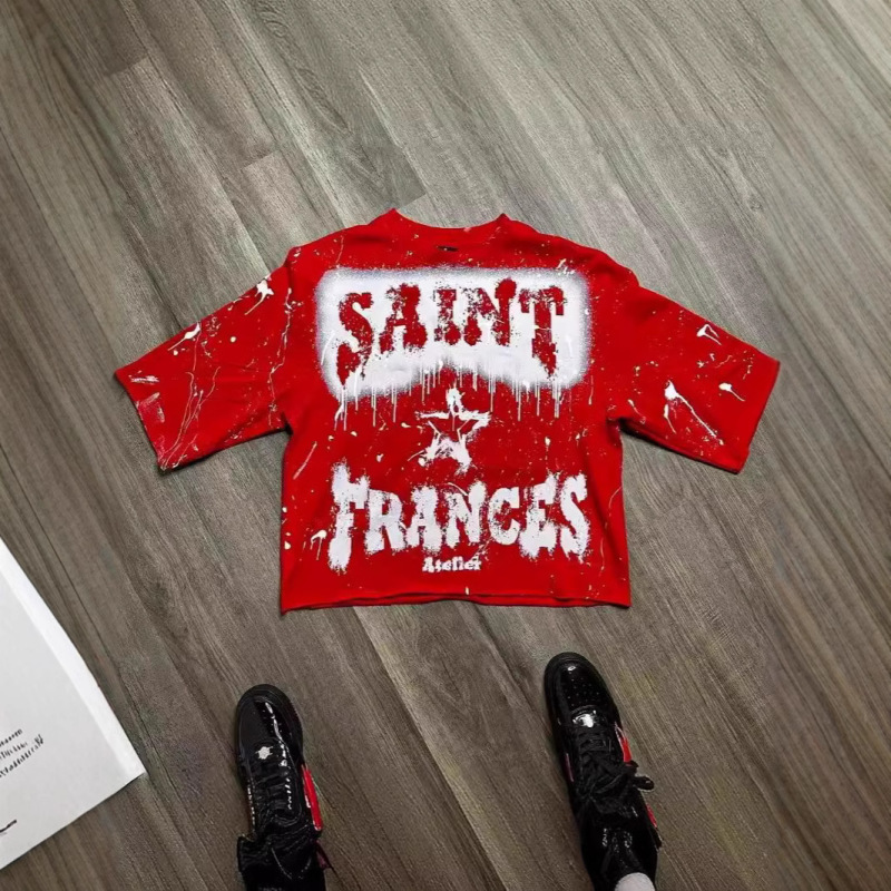 アメリカの街頭y 2kファッションの服のアルファベットのプリントの長袖のtシャツの個性のデザインの男女の同項のゆったりしている上着|undefined