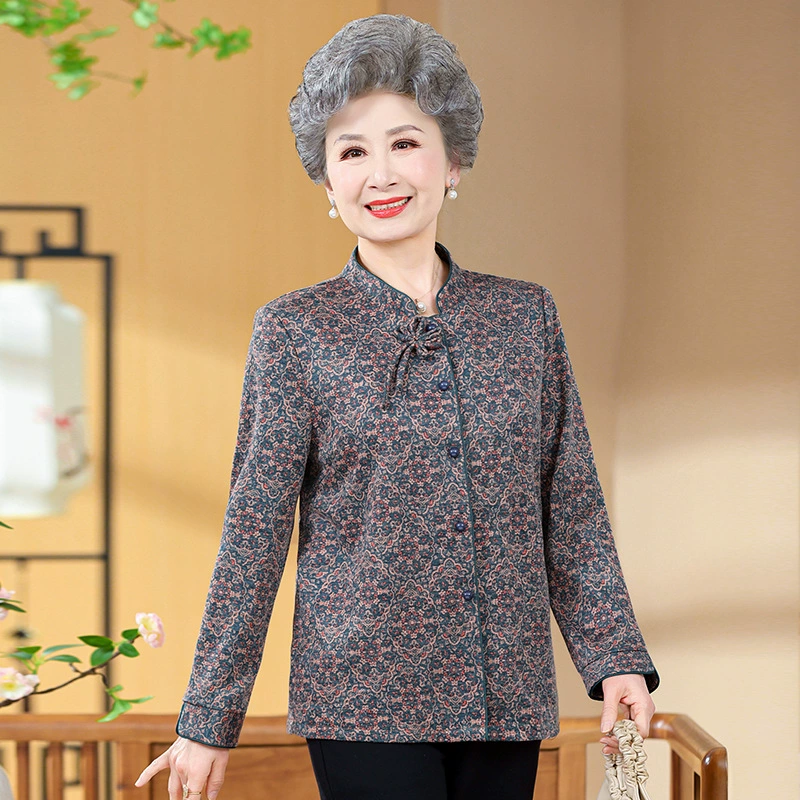 Весенняя рубашка, осенняя куртка для мамы, 60 лет