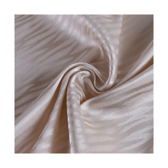 A large number of dark pattern polyester satin jacquard fabric spring and summer suspenders pajamas woven fabric Hanfu fabric supply