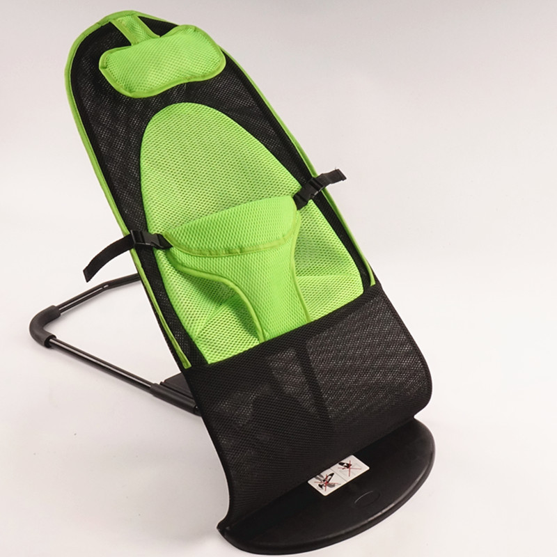 녹색 두꺼운 이중 메쉬 모델 + 아기 베개 - 장난감 없음