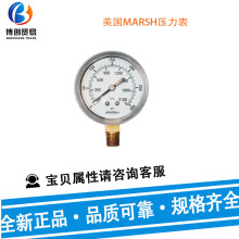 供应MARSH压力表G22704温度表 测试压力表 测试仪 不锈钢表及配件