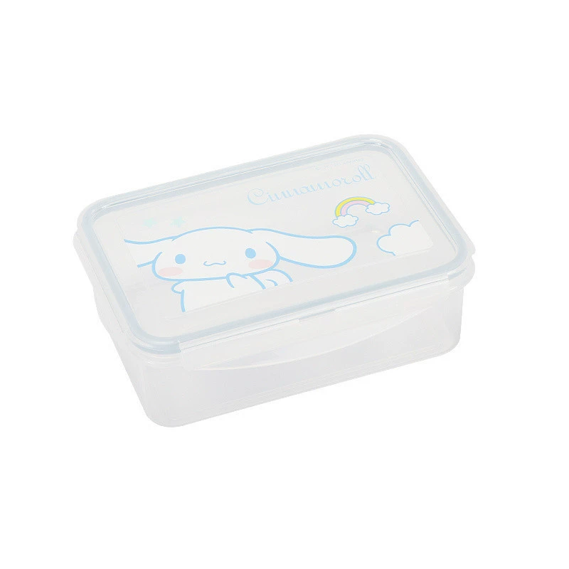 [MINISO名创优品三丽鸥四边扣便当盒可爱玉桂狗可加热微波炉饭盒]