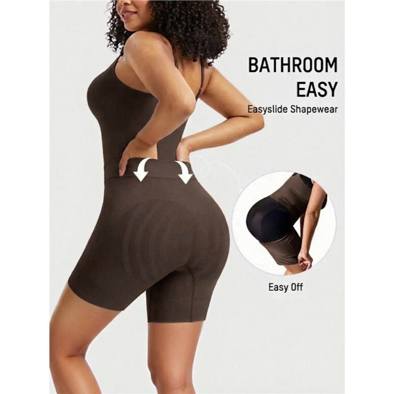 Body Faja Moldeadora de Nylon Sin Costuras, Levanta Glúteos