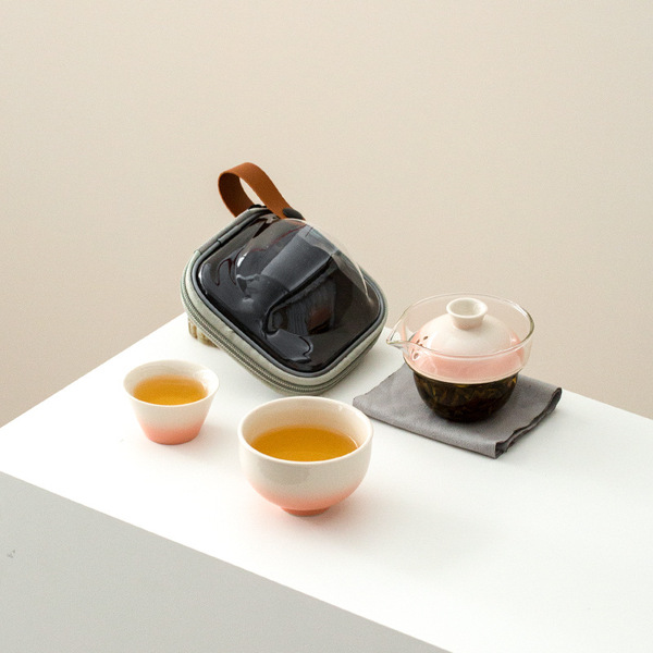 Handheld fresh tea set for traveling for camping