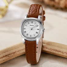 时尚新品跨境小表盘女士手表女款皮带椭圆形高级感学生考试简约款
