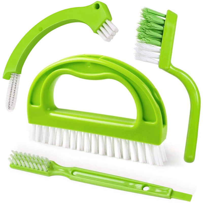 Grouting brush (4 in 1) cleaning brush cleaning washer four-piece tank slurry brush tile bathtub sink gap