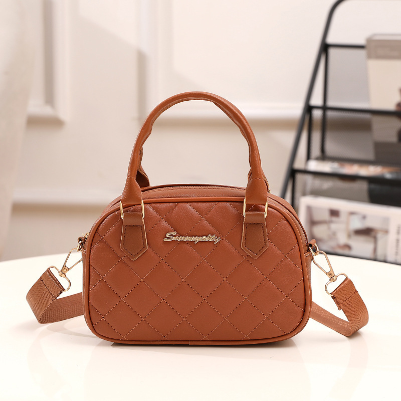 2024, bolso de hombro de mujer, nuevo bordado de diamante, bolso de cámara portátil, bolso casual, bolso de comercio exterior.