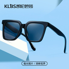 新款偏光太阳镜潮流大框遮阳墨镜 GM同款方框眼镜批发1.1偏光镜片