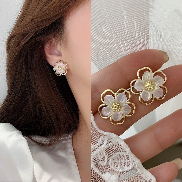 E12 mermaid flower-gold