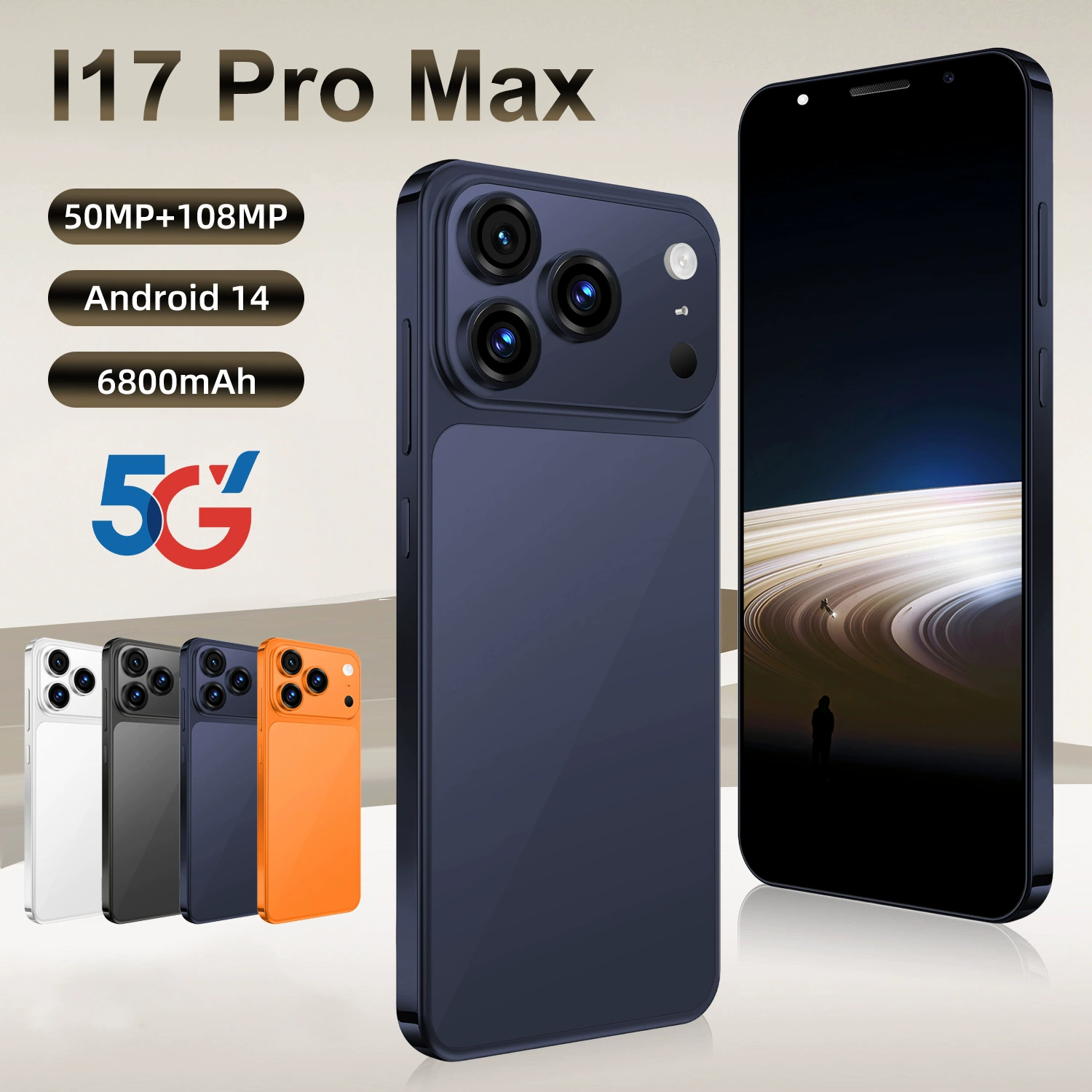 Мобильный телефон G16 (Intel i17) 5,5 дюйма, Android 14, 4G, 2–4 ГБ / 16–64 ГБ