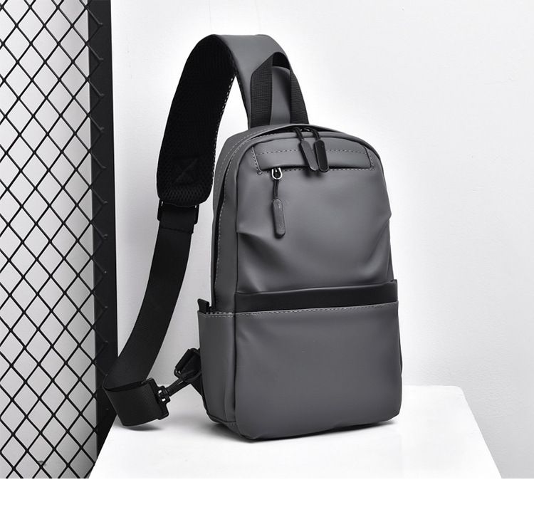 Men's Crossbody Bag Large Capacity Casual Chest Shoulder Pack_voghion.com