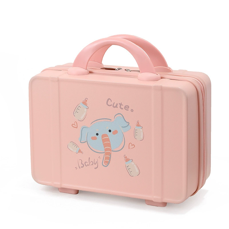 Путешествие маленький ретро чемоданчик handsont storage box, косметичка, 14 дюймов