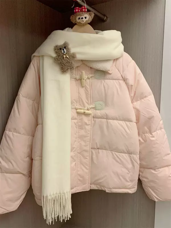 Фуксия cute полотенце для учеников начальной школы, теплая стеганая куртка, увеличенная толщина
