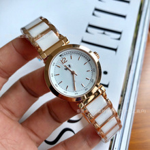 COA蔻CH驰陶瓷手表时尚钢带石英表女士腕表 欧美名牌女表外贸代发