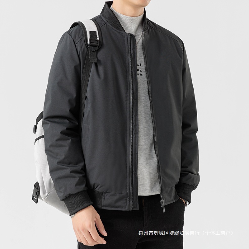 Cross-Border Autumn and Winter down Jacket Men's 50 Velvet