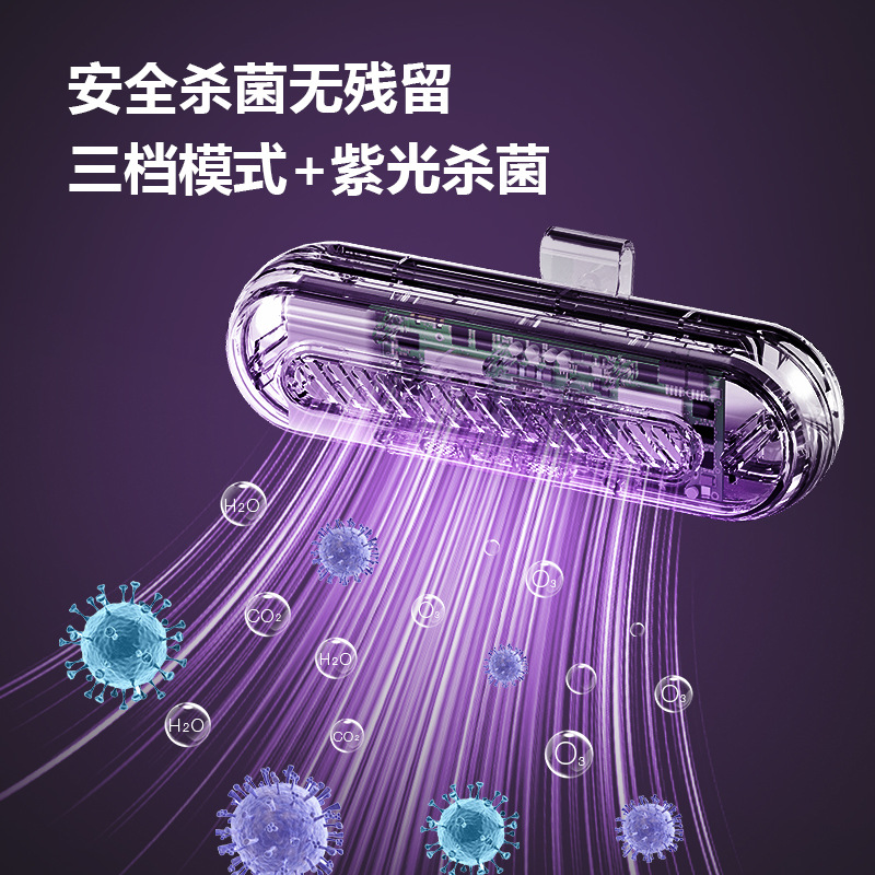 Small Refrigerator Deodorizer, Household Ozone Deodorizer and Preservation Shoe Cabinet, Odor Eliminator, Car Air Purifier