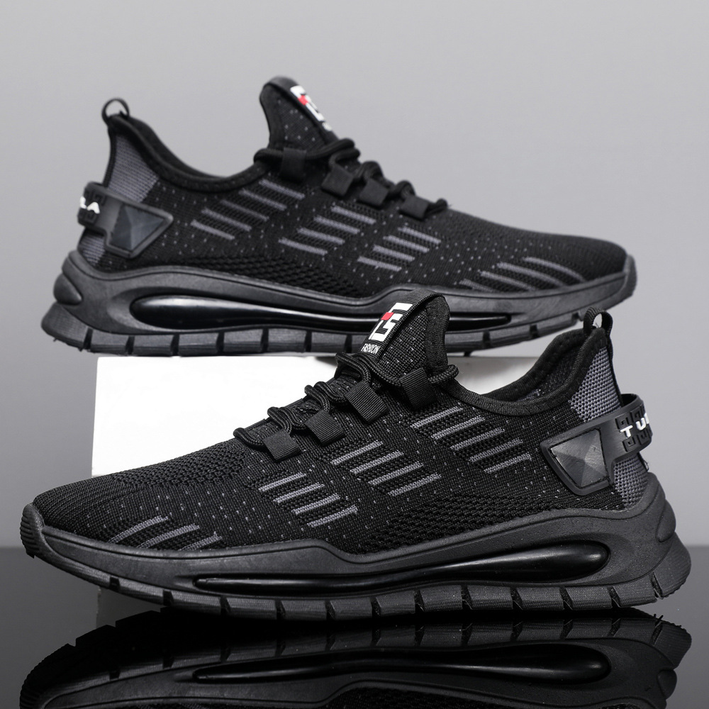Zapatos deportivos de hombre, zapatos casuales de hombre transpirables, zapatos de viaje cómodos, zapatos de corrida de malla de moda universal