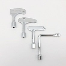 電梯配件電梯三角鎖鑰匙通用型內三角水表閥門門鎖鑰匙ABCD款廠家