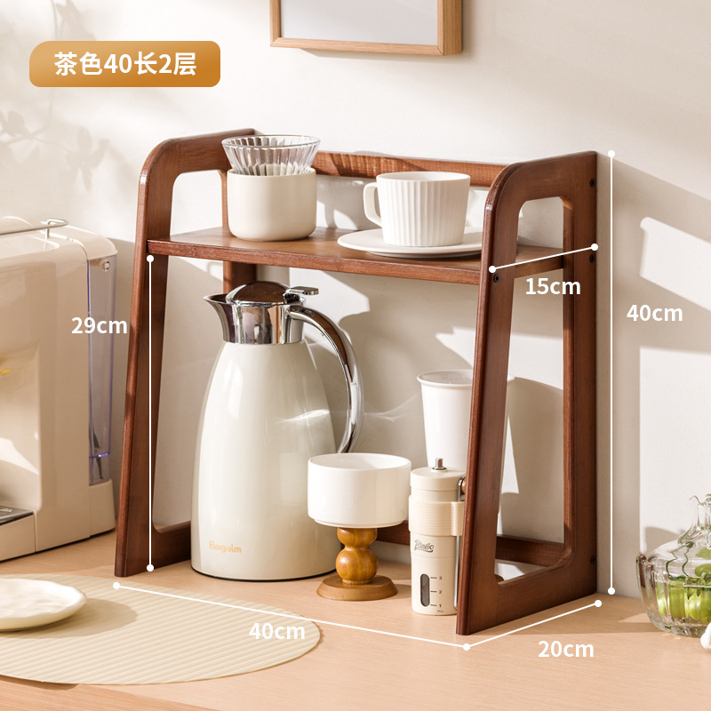 キッチン棚テーブル多機能電子レンジ炊飯器棚多層カップ棚電気家庭用収納棚