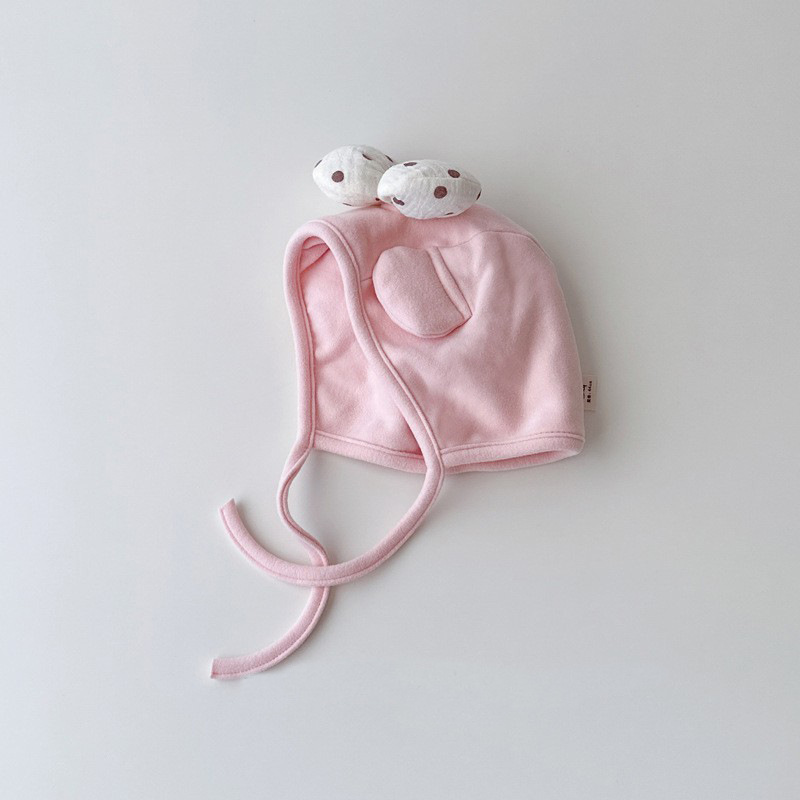 Sombreros para bebés otoño-invierno gorras para oídos lindas princesas arco bebé gorras para mujeres gorras para bebés pequeños