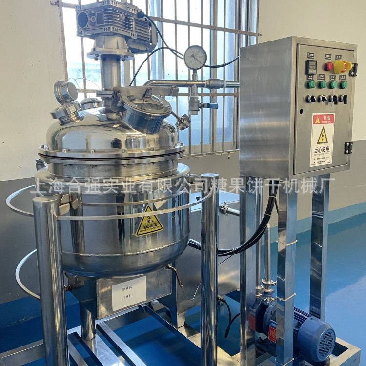 合强供应小型糖果熬煮机 化糖锅 实验室糖果浇注生产线 厂家批发