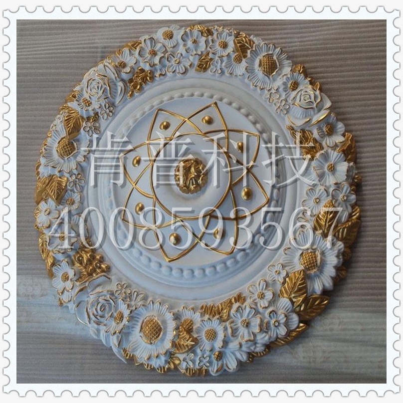 PU发泡建材雕吊顶雕花 欧式微孔发泡建材配件 浮雕