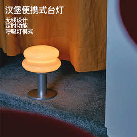 厂家直销跨境桌面小台灯卧室装饰台灯包豪斯后现代简约中古小夜灯