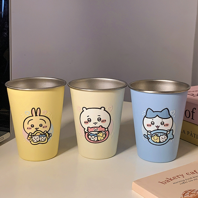 食品级漱口杯加厚防摔可爱不锈钢情侣儿童牙刷杯简约杯创意洗漱杯|undefined