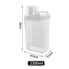 Measuring cup, 2300 ml