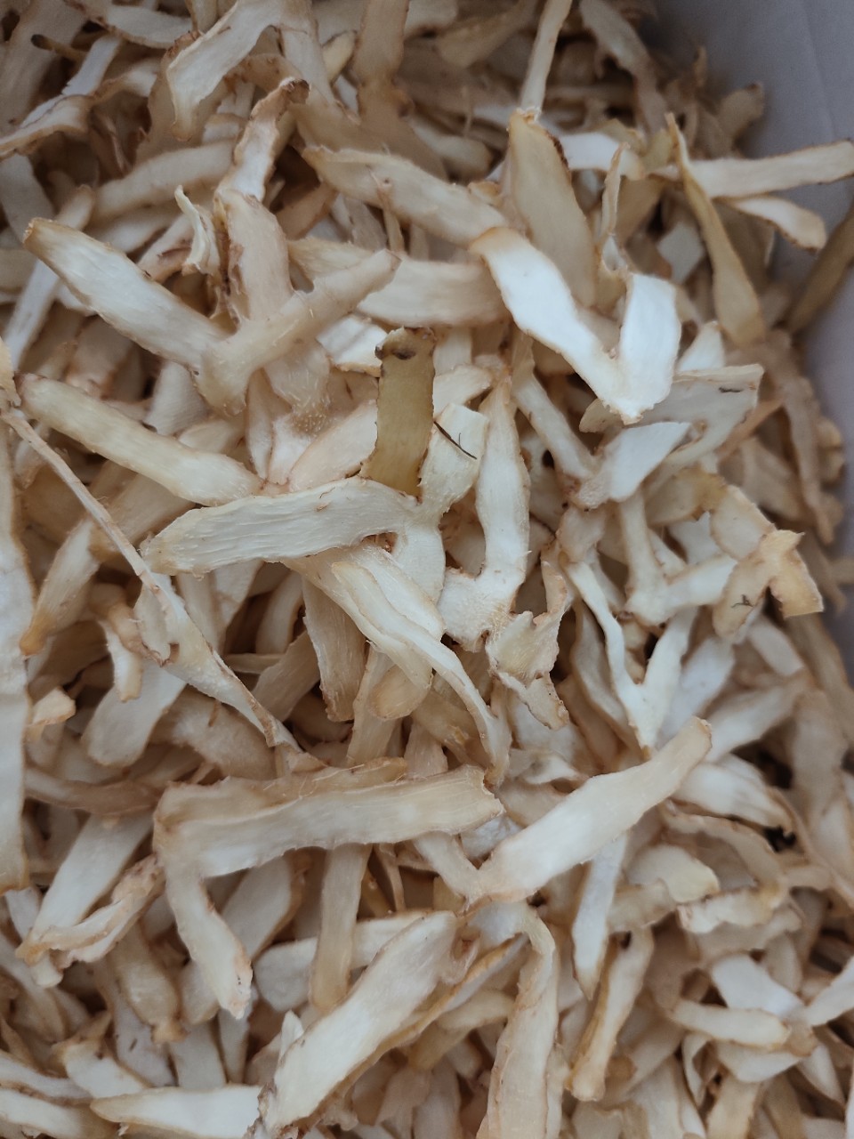 Hunan Yu Zhu Dried Polygonatum Slices 500g Yu Zhu Soup and Culinary Herb quality and texture